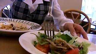 Tranced amateur hypnotized teen fingers and toys her pussy