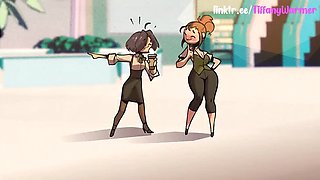 TiffanyWarmer Leg Day Fantasy Fuck in HD Pantyhose