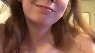 Big boobs milf masturbates with her dildo