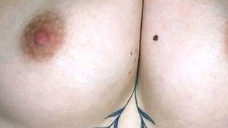 Perfect blond making solo masturbation