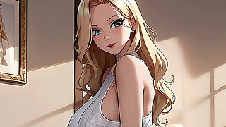 Pillow Humping Slumber Party (hentai Goddess POV)