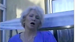 Granny pisses and eats cum from young boy by satyriasiss