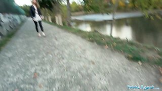 Candice Demellza's hd smut by Public Agent