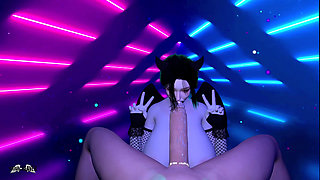 MASSIVE Titjob by hot Asian MILF- 3D VR Hentai Sex Animation by VirtualHeaven