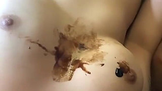 Horny Turkish Porn with Chocolate Fantasy