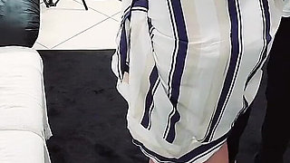 The Maid Was Punished with Slaps and Deep Oral Sex