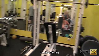 Hunt4k. naive fitness bunny has xxx with rich masculine