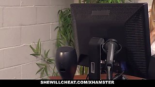 Shewillcheat - big titted milf manager nails new worker