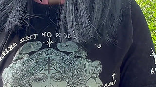 Goth Rides Your Cock with Ahegao Face