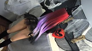 SweetieSluty's Big Ass Stepsister Anal Halloween Gift - Teen Anal Virginity Rough Sex