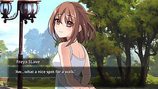 Together Again BDSM Episode 2 - Freya Slave Forest Blowjob & Burning Palm Spanking