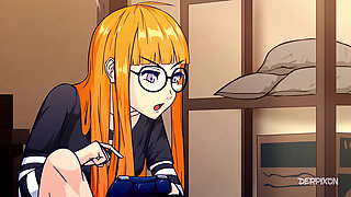 Gamer Girl Fucked Hardcore Cummed Inside. Derpixon