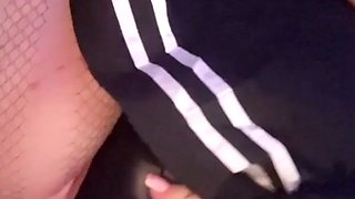 Amateur chick with a fat ass is punished with rough anal