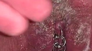 Shaving My Pierced Pussy