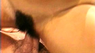 Bald dude fucks sweet brunette hardcore after hot blowjob