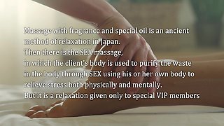 Kyoko Makise Oil Massage-Interracial Threesome