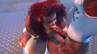 Oranga Carnassa the BBW Gigantic Tits and Butt Second Time