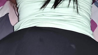 Wife's friend invites her to play in the room