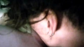 Emo teen get load of cum after blowjob and hard pounding liv