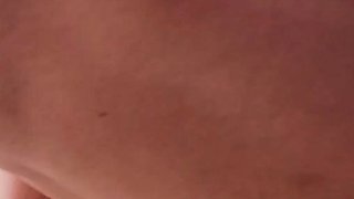 Close up solo beauty toying ass