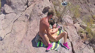 Fucking and Sucking on Top of a Mountain
