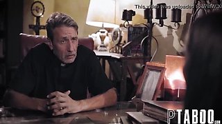 Desperate Bride Gia Paige Fucks Priest in Taboo POV Sex