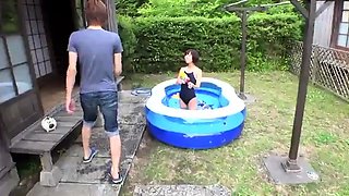 Huge Japan blowjob and handjob POV orgy with a cumshot