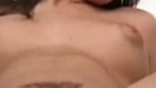 Glasses-wearing Brunette Gets Pounded in Retro Hardcore Fuck
