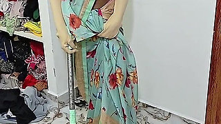 Innocent New Maid Fucked by Husband While Wife Cooking in Kitchen