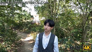 Hunt4k. huge boobed redhead tempted a stranger and fucked him in front of her boyfriend