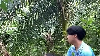 Ibu Tiri Dan Anak Tiri Ngewe Di Kebun Sawit Part2