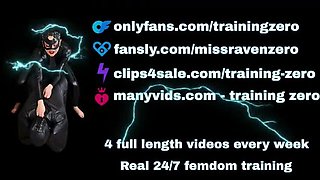 Amateur MILF Stepmom Trains Foot Slave With Femdom Humiliation & Cum Orgasm - Homemade BDSM Bondage