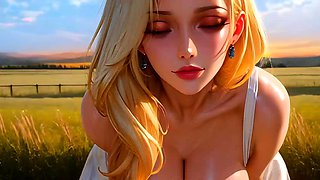 Daughter gets fucked deep in hay and cum on her country face