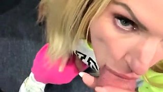 Nurse blows Doctor in the hospital and gets caught