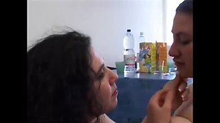 Chunky Teen Caught With Her Fingers In Her Pussy By Her Stepauntie