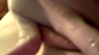 Finger to orgasm up close