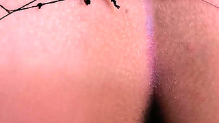 Natural Big Ass, Tights, and a Huge Cock in the Vagina Until the Cum