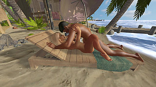 Hot Sex on the Beach l 3D Animation Hentai Uncensored (Episode 1)
