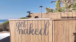 Get Naked & a Cumkiss Under the Blue Sky