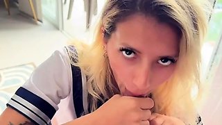 Olivia Ryder Blonde Blowjob Brunette Car Handjob