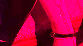 Rubber & Ava Fetishart Give Perv a Latex Footjob Part 1