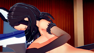 Sex with the demon schoolgirl in the demon school - Hentai