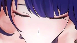 Genshin Impact - Raiden Shogun and Aether Passionate Sex Scene - Sweet Moaning - 3D Hentai Animation