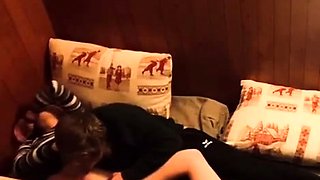 Pussy Eating and Clit Rubbing Leads to Intense Orgasm
