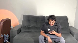 Cuckolding my BFF Carlos by packing his woman up with jizm (Subtitled in English)