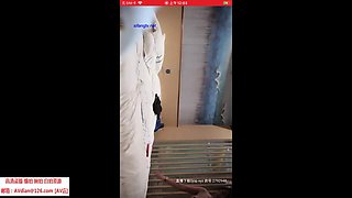Small tit GF gives POV blowjob on my denim