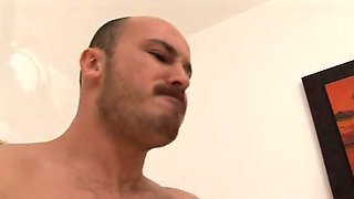 Rough Italian Boy Fucks His Stepaunt's Pussy Hard in the Bathroom