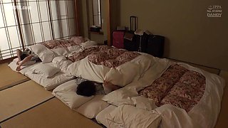 I Was Sandwiched Between My Stepmothers Busty Stepmom Friends At A Mixed Bathing Hot Spring And Made