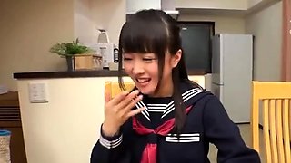 Japanese Cum Sucker In Her Uniform