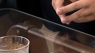 Hot Japanese with Sexy Stockings Like Hard Cock and Vegetables Insertions